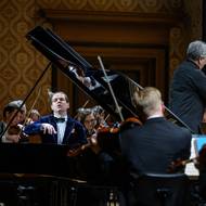 Druhou polovinu večera tuto středu vyplnil Beethovenův Klavírní koncert č. 5, nejhranější z pětice autorových koncertů pro piano a jediný, který kvůli postupující hluchotě Beethoven neuvedl sám v premiéře.