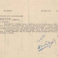 Zpráva o provedené popravě 