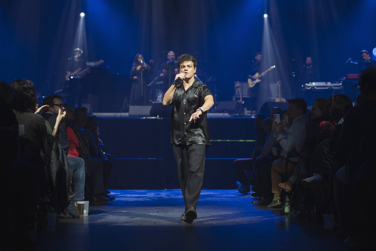 V pražské hale O2 universum tuto středu vystoupil Jamie Cullum.