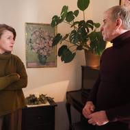 Lenka Krobotová jako Helena Hartová a Lukáš Vaculík v roli Vojtěcha Harta.