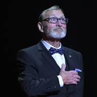 Herec Ladislav Frej převzal Cenu Thálie za celoživotní umělecké mistrovství v oboru činohra.