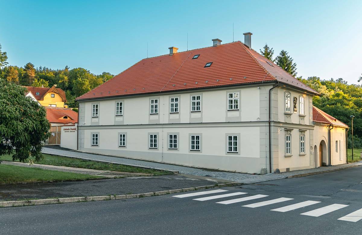 Rodný dům Antonína Dvořáka Nelahozeves.