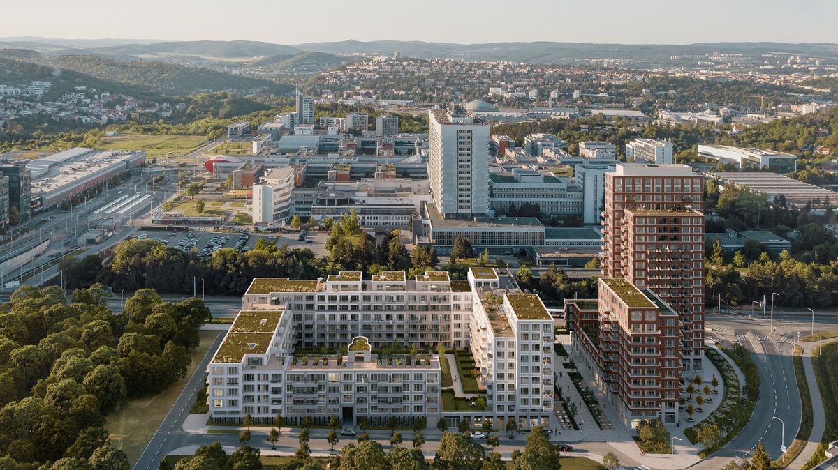 Nová brněnská čtvrť za šest miliard dostala zelenou. Výstavba začíná