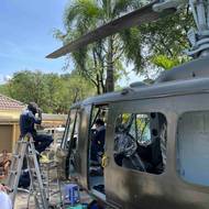 V muzeu udržují helikoptéry, tanky, obrněné transportéry a člun, kterým se Američané plavili po řece Mekong. Spojené státy stáhly své vojáky z Vietnamu po podpisu Pařížských mírových dohod v lednu 1973. Válka mezi severem a jihem ale pokračovala další dva roky.