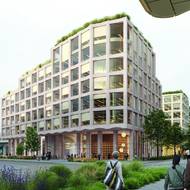 Blok nazvaný B01 navrhla pro skupinu Penta dánská architektonická kancelář Adept spolupracující na projektu s českým studiem ohboi.
