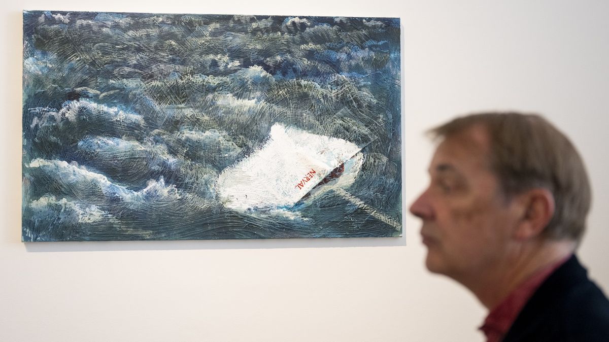 V pražském DOX vystavuje španělský malíř Barceló