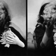 Jan Švankmajer: Zde žila a trpěla E. Š., 1994, realizovaná stereofotografie.