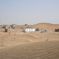 Písek a step byly vždy součástí života ve Střední Asii, vědci ovšem varují, že klimatické změny a další lidské činnosti urychlují desertifikaci a degradaci půdy.