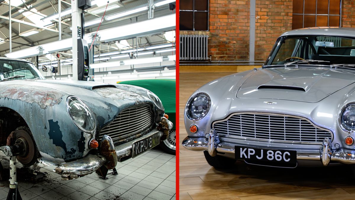Z vraku pokladem. Bondovské auto za 1000 liber teď stojí přes milion