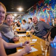 Uvolněná atmosféra v průběhu pubkvízu panovala po celý večer.