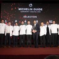 Všichni držitelé michelinských hvězd v Česku.