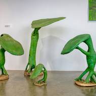 Snímek z výstavy Karla Pauzera.