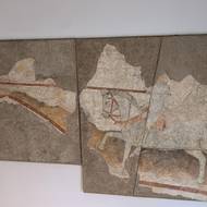 Fragment nástěnných maleb.