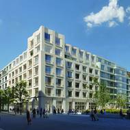 Vítězem soutěže o návrh residenčního bloku B02 o celkové ploše 22 900 m2 se stalo konsorcium českých architektonických kanceláří Aulík Fišer architekti, Machar & Teichman a studio reactor ve spolupráci s krajinářským ateliérem Partero.
