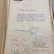 Dokument k adaptaci sálu na kino. 