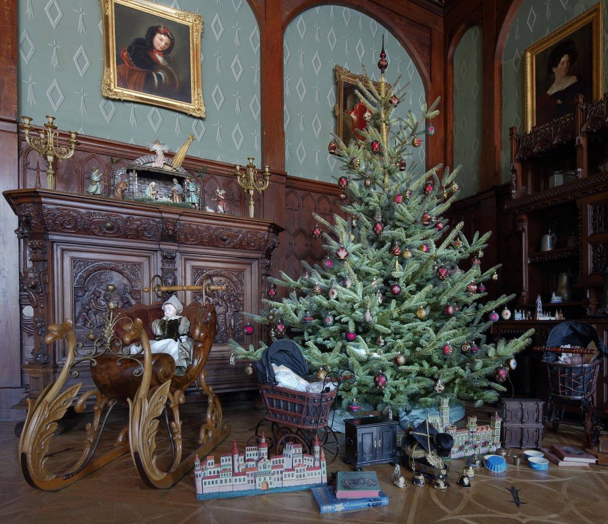 Vánoce šlechty - Sychrov.