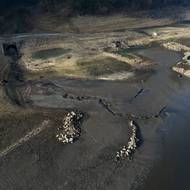 Od léta musela být pozastavena lodní doprava mezi Kořenskem a Podolskem.