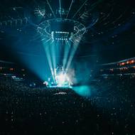 Snímek z Lindemannova koncertu.