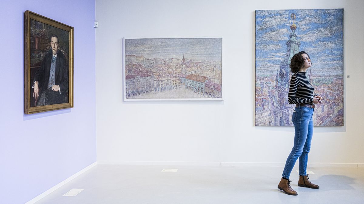 Výstava připomíná Čecha, který maloval v Paříži i mezi řeckými mnichy