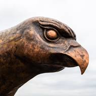 Technika cizelování umožnila autorům zachytit v soše i ty nejmenší detaily.