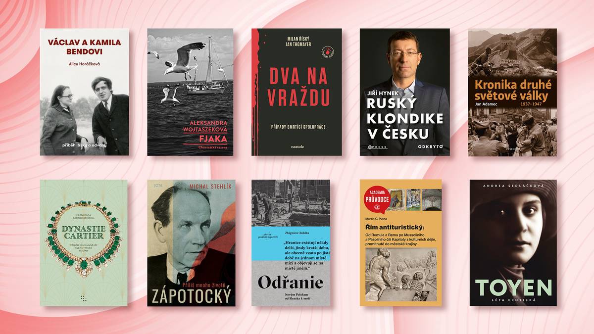 Knižní tipy na non-fiction literaturu.