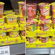 Prodejna Penny v Pečkách. Srovnání z 11. února a 8. prosince 2025.