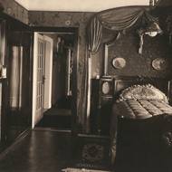 Grossmannova vila – historické foto, dámská ložnice v prvním patře. 