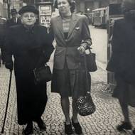 Po druhé světové válce si Kamila Polláková (vlevo) osvojila Aloisii jako svou dceru.