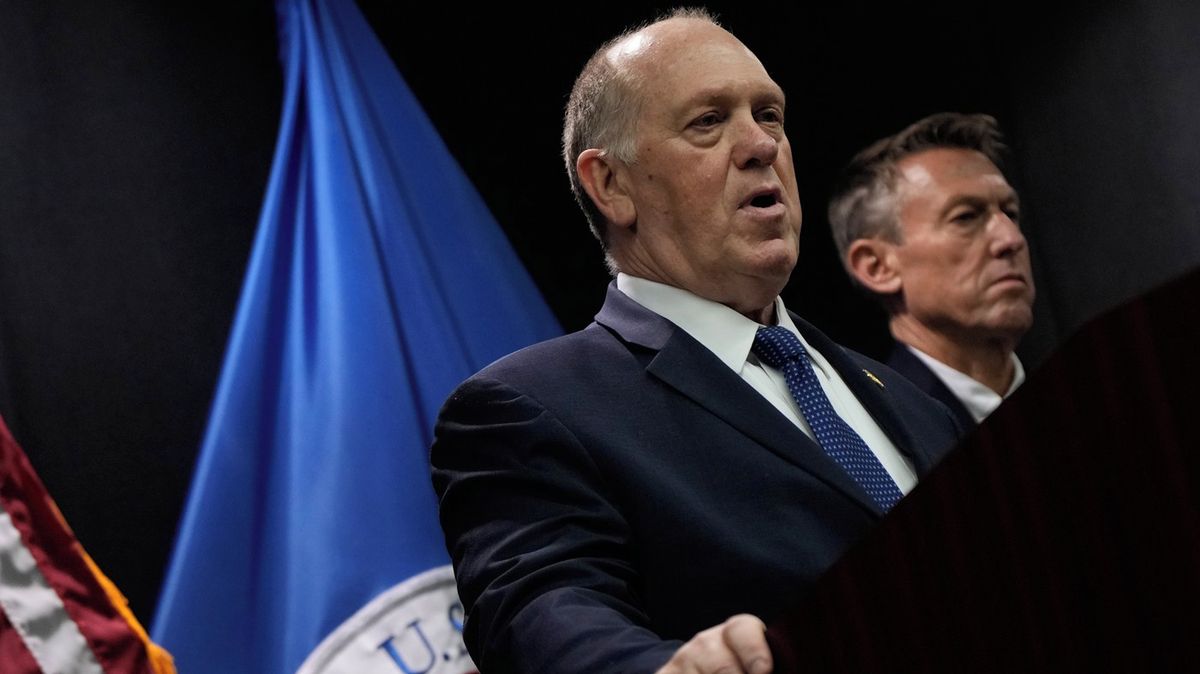 Trumpův zmocněnec Homan řekl, že v Minneapolisu hodlá obnovit právo a pořádek