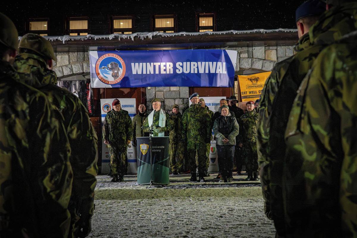 Jaké to je být členem vojenské hlídky v neznámém zimním horském terénu, si mohli zkusit závodníci v lednové soutěži Winter Survival 2026.