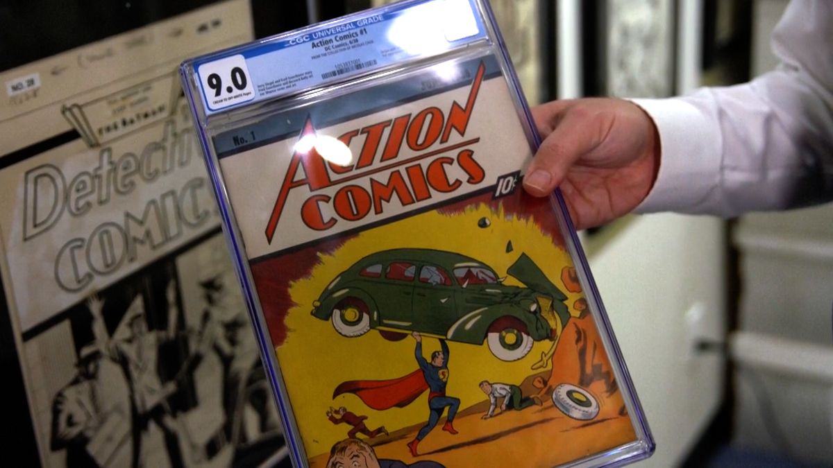 Video: Nejdražší komiks na světě. Superman trhl 300 milionů a stále zdražuje