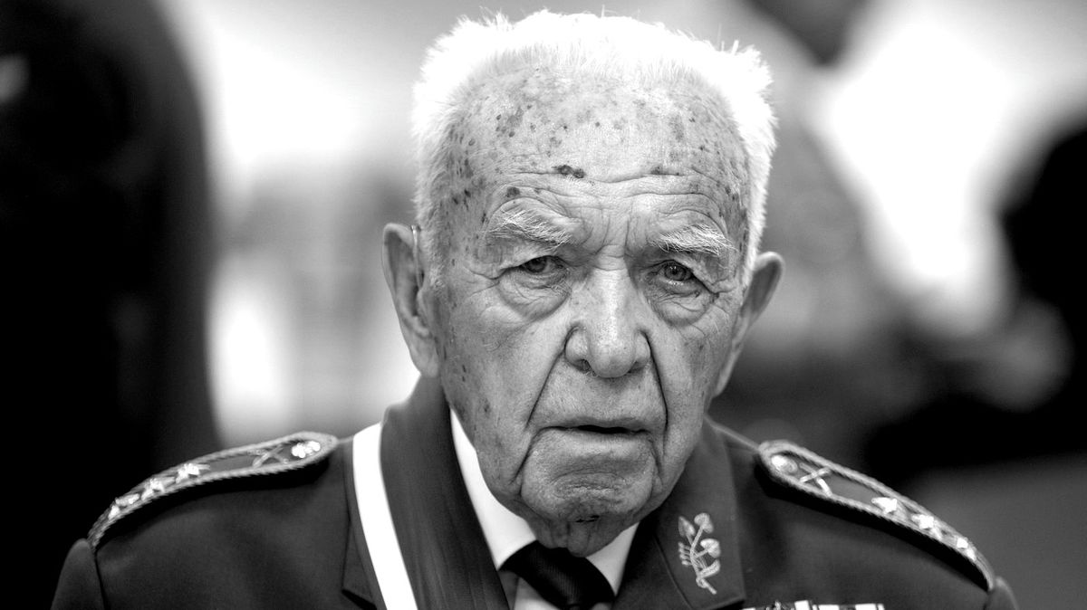 Ve věku 101 let zemřel válečný veterán druhé světové války Masopust