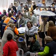 Na palubě obou vlaků bylo čtyři sta cestujících a členů personálu.