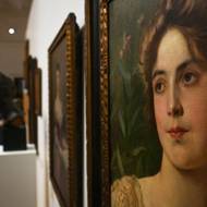 Podobizna umělcovy dcery od Václava Brožíka.