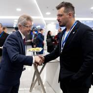 Předseda Senátu Miloš Vystrčil a Radim Ivan