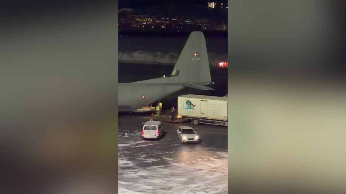 Video: Letadla i vojáci už jsou v Grónsku, Dánsko posiluje obranu