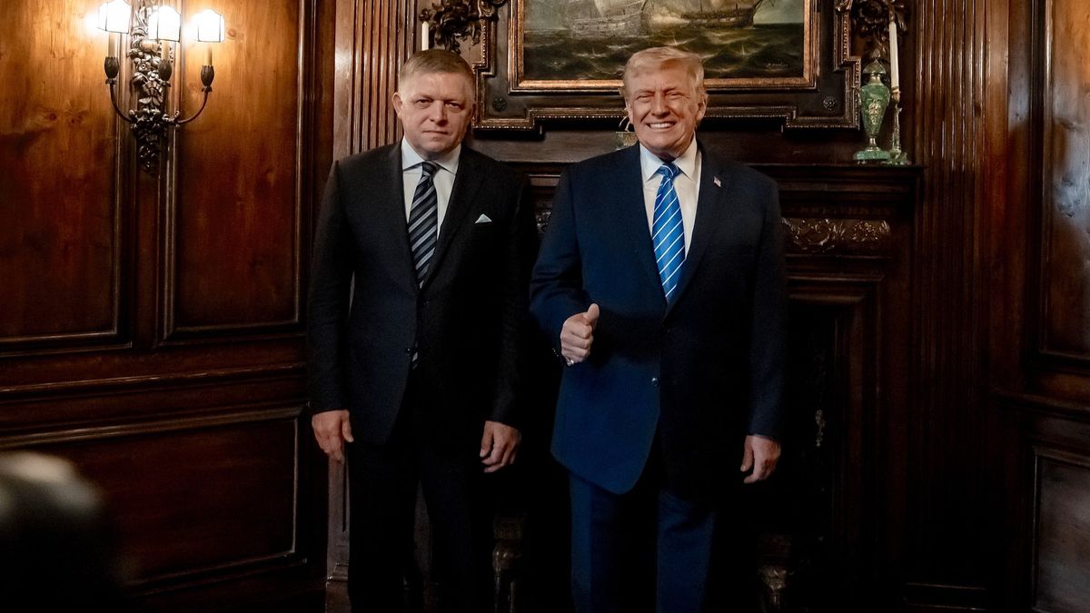Evropská unie je ve velké krizi, notovali si Trump s Ficem