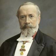 Jan Nepomuk hrabě Harrach, 1828-1919.