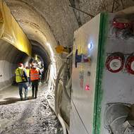 Štola pro budoucí tunel Kamenná Vrata bude měřit 1600 metrů.