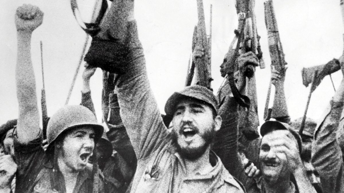 Fotky: Diktátor svrhl diktátora. Před 57 lety vjel Fidel Castro do Havany