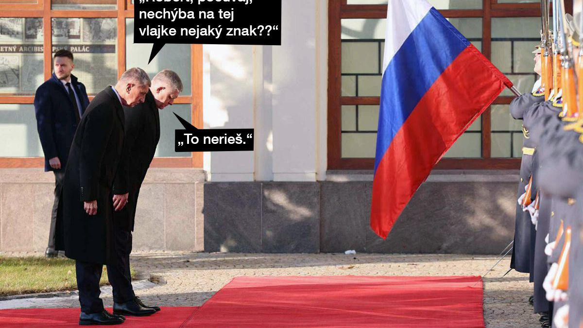 TMBK: „Nechybí tam něco, Roberte?“ Trapný moment Babišovy návštěvy v Bratislavě
