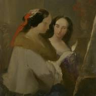 Na fotografii je poslední obraz Josefa Navrátila, který do sbírek získala Národní galerie.