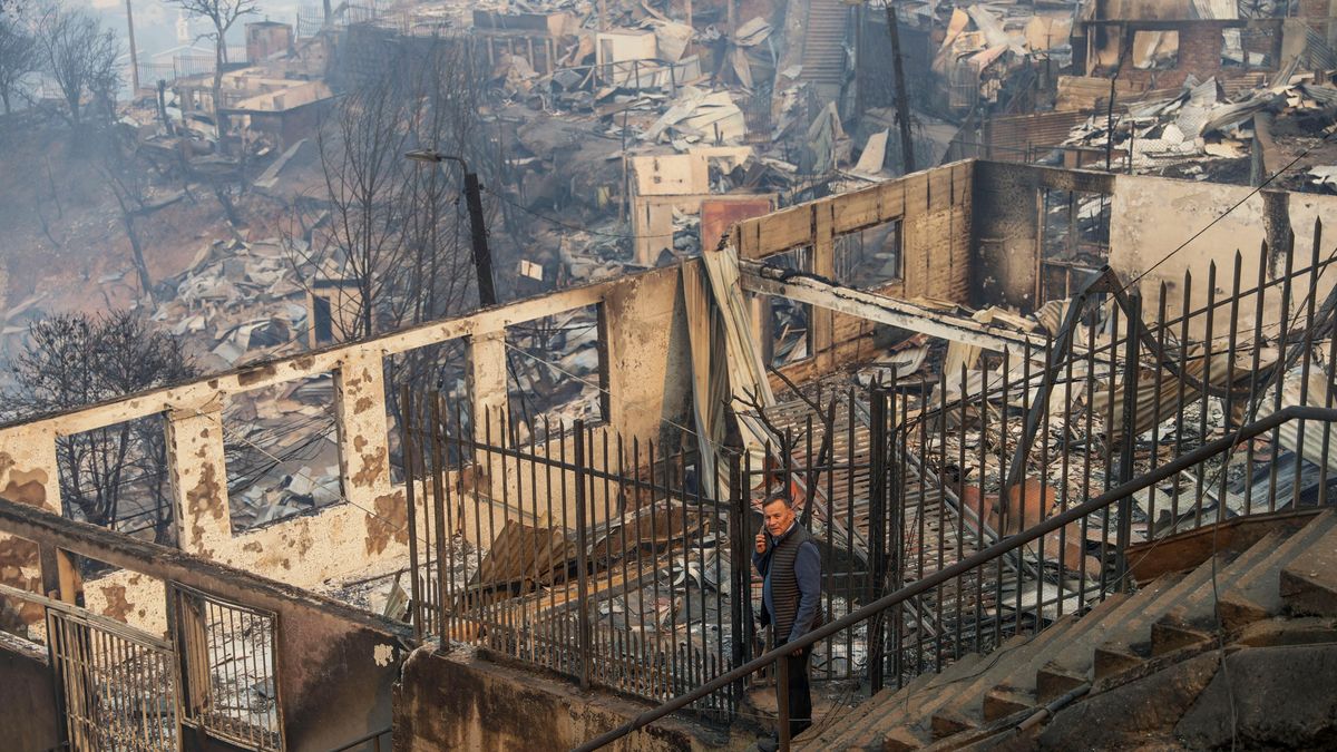 Fotky: Jih Chile decimují požáry