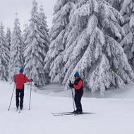 Jizerka letos v zimě.