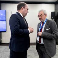 Na sjezd zavítal i předseda KDU Marek Výborný