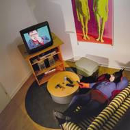 Jiří Surůvka: Z cyklu Batman doma, 2022.