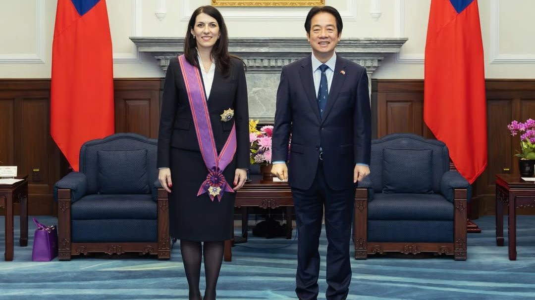 Pekarovou na Tchaj-wanu vyznamenali. Dostala Řád zářící hvězdy