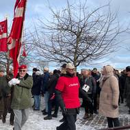 Organizovalo ji sdružení dánských veteránů, které pobouřily Trumpovy výroky.