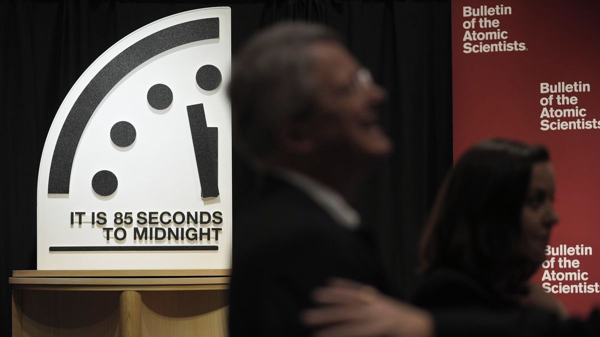 Doomsday Clock Shows 85 Seconds to Zero, New Calculations Reveal