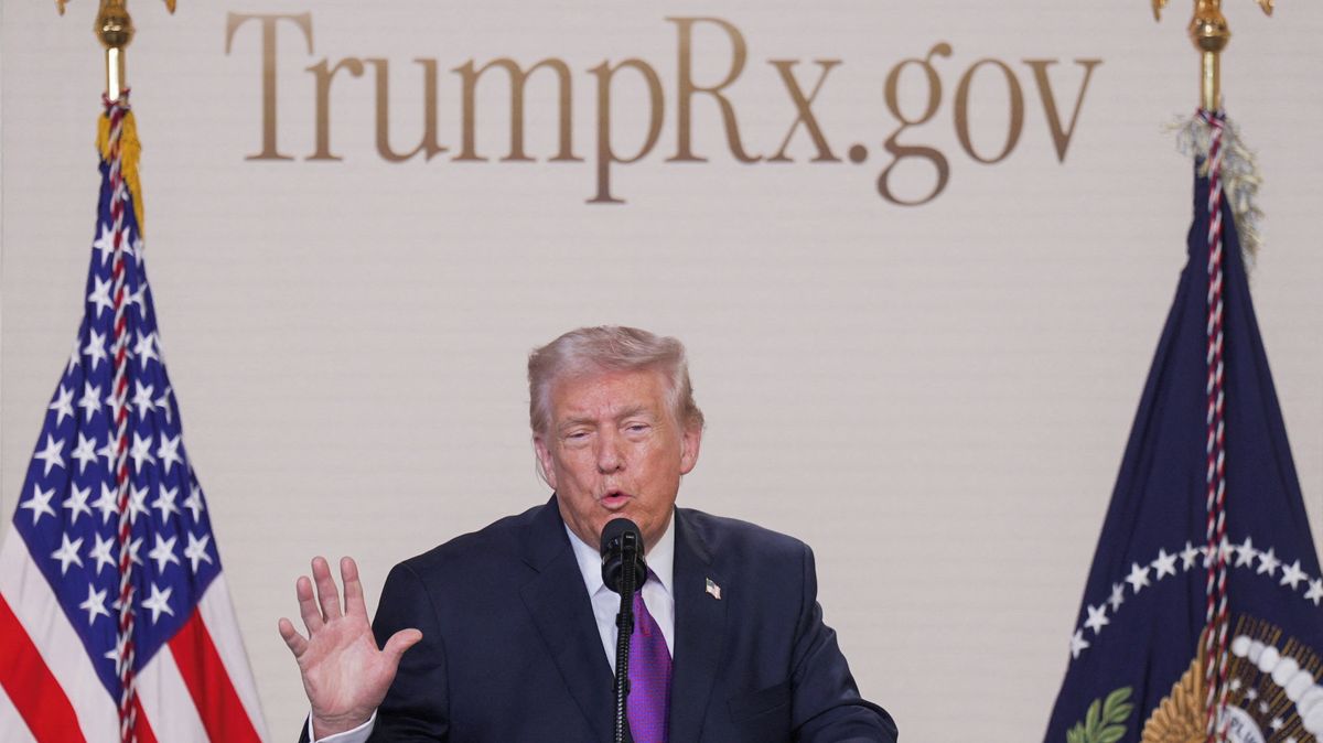 USA zprovoznily web TrumpRx, lidem má zajistit levné léky